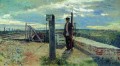 Eisenbahnwache hotkovo 1882 Ilya Repin